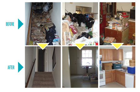 Hoarder cleanup services